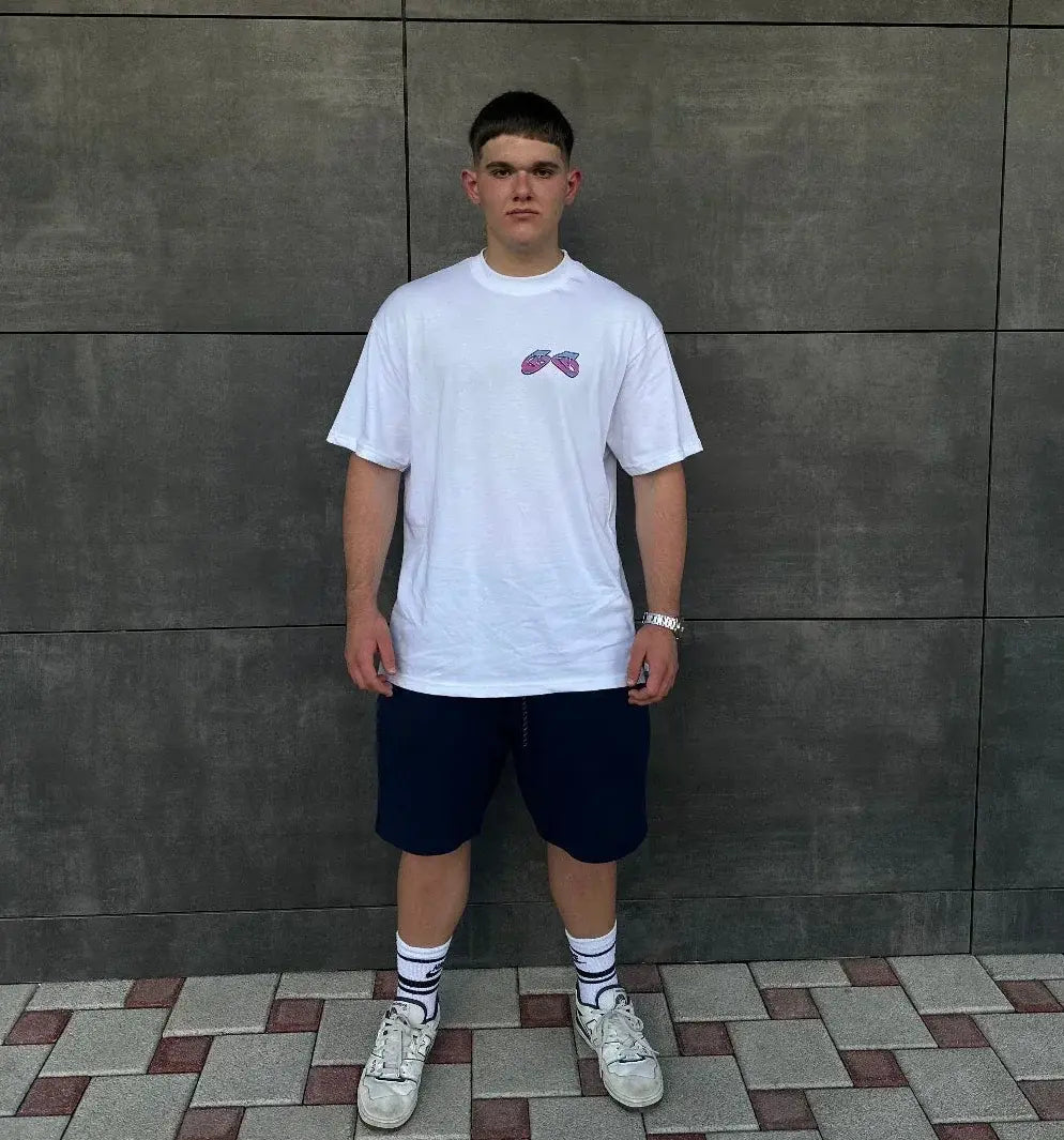 Gymgator Gymrator White T-shirt - Gymgator clothingGymgator Gymrator White T-shirtT-shirt