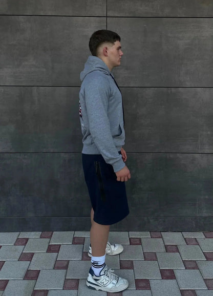 Gymgator Timeless Grey Hoodie - Gymgator clothingGymgator Timeless Grey HoodieHoodie